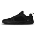 Radix Stealth barefoot powerlifting shoe side view - wide toe box, zero drop, Novus Griptech outsole